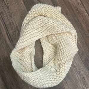 Hand Knit Wool Blend Scarf Fisherman 90” x 5.5” NEW